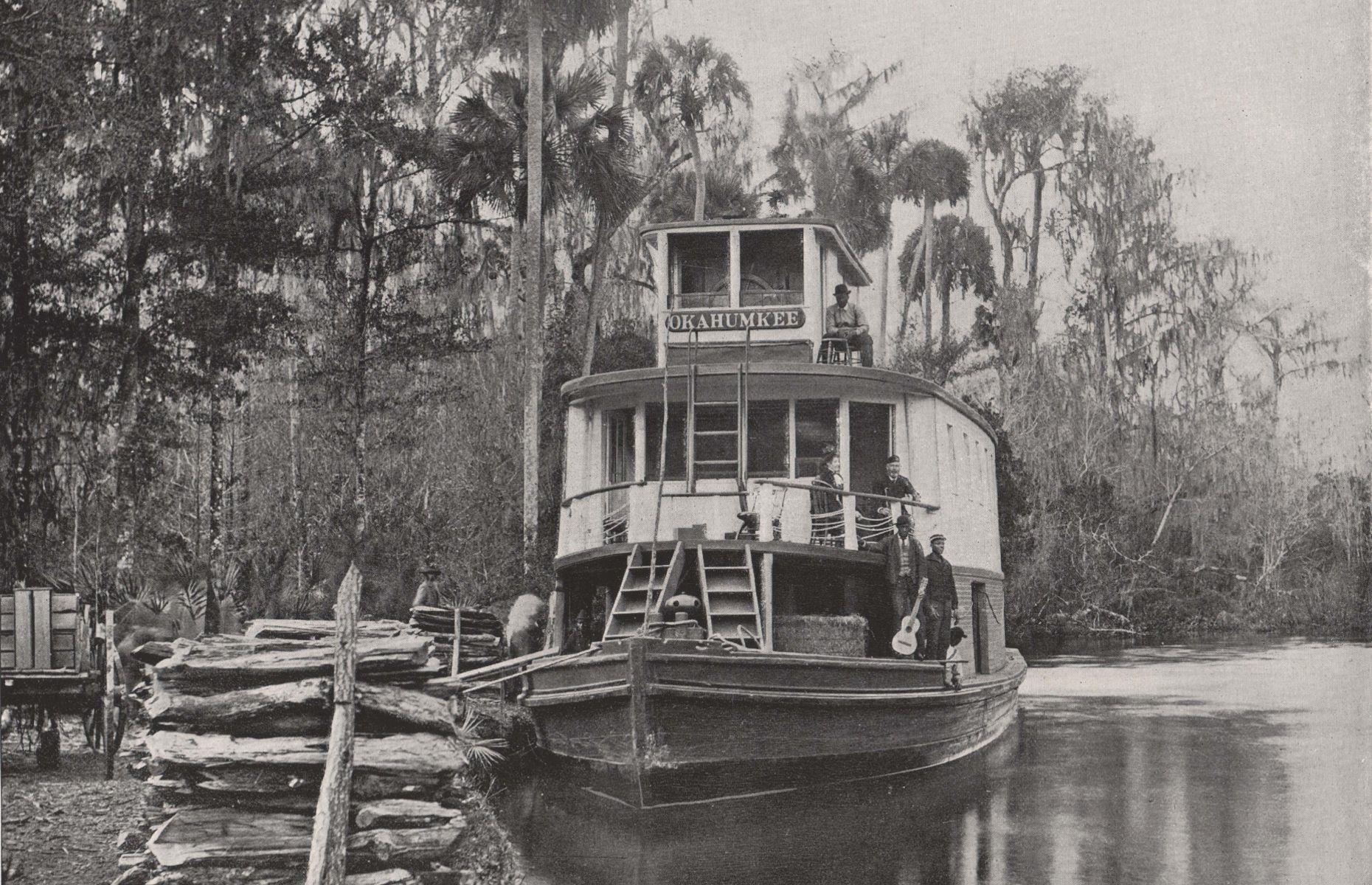 1895: Steamboat on the Ocklawaha River